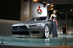2005 Mitsubishi Sportback Concept. Image by Shane O' Donoghue. Click here for a larger image. 2005 Mitsubishi Sportback Concept. Image by Shane O' Donoghue.