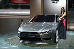 2005 Mitsubishi Sportback Concept. Image by Shane O' Donoghue. Click here for a larger image. 2005 Mitsubishi Sportback Concept. Image by Shane O' Donoghue.