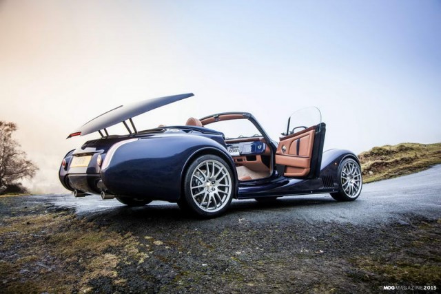 Morgan updates Aero 8 with new tech. Image by Morgan.