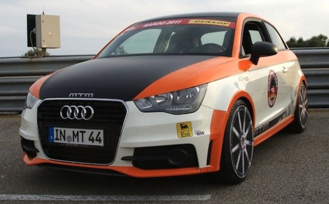 MTM-tuned Audi A1 hits 201mph. Image by MTM.