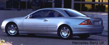 The Mercedes-Benz CL 500 is not really an entry-level model!