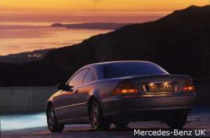 Soft evening lighting helps to hide the CL's enormous bulk