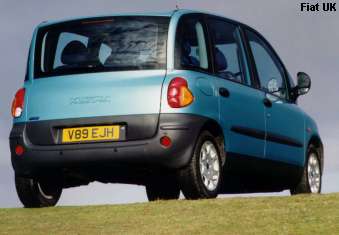 The Fiat Multipla.