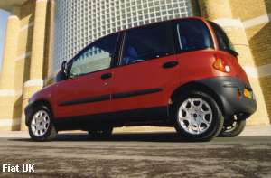 The Fiat Multipla.