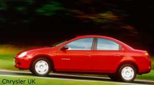 The Chrysler Neon draws admiring glances when driven in the UK
