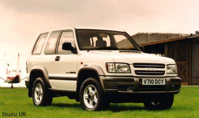 The Trooper has not been significantly re-styled