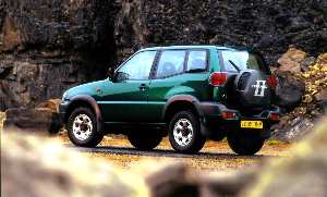 The Terrano II has a host of innovative features under the drab body