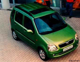 Look familiar? That's because it is a Suzuki with a Vauxhall badge!