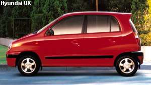 The Hyundai Amica.