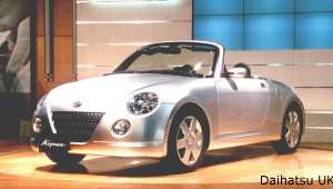 The Daihatsu Kopen mimicks the Audi TT and VW Beetle - it could go into production