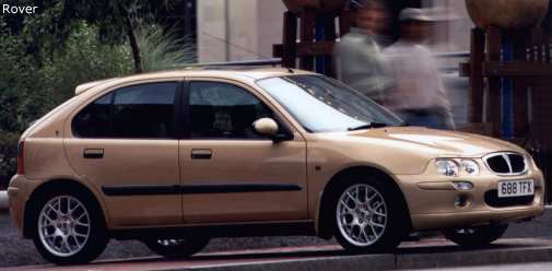 The 25 is a facelifted Rover 200, but the changes are more than skin deep