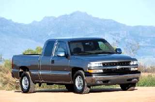 The Chevrolet Silverado pick-up