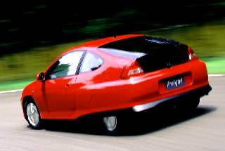 A sporty car which will appeal to environmentally aware people - the Honda Insight