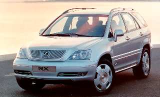 It looks like a mildly re-styled version of the current Lexus SUV