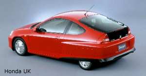 The Honda Insight - the green coupe