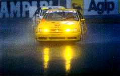 The Renault 19 saloon car racer