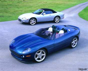 The XK180 with the XKR convertible