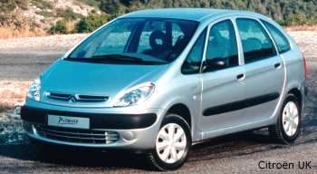 The production version of the Citroën Xsara Picasso