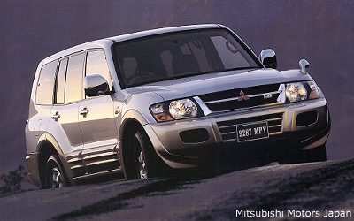 The 5-door Mistubishi Shogun / Pajero