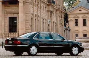 With a car this big the weight advantage of an aluminium shell is soon forgotten!