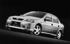 The Vauxhall Astra with optional body kit