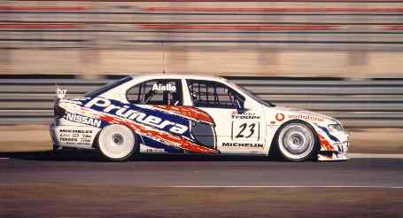 Aiello 1st, Leslie 2nd for Nissan in the Sprint Race - a major boost to Nissan's championship hopes.