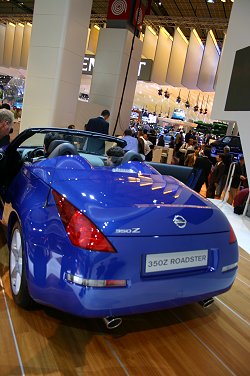 2004 Nissan 350Z Roadster. Image by Shane O' Donoghue.