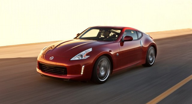Nissan 370Z receives mid-life facelift. Image by Nissan.