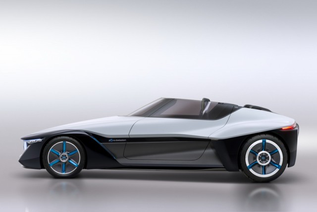 Dramatic new Nissan EV concept. Image by Nissan.