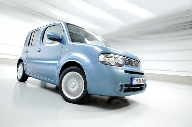 First Drive: 2010 Nissan Cube. Image by Nissan.