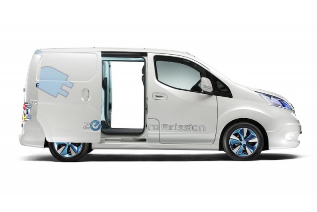 Electric Nissan van imminent. Image by Nissan.