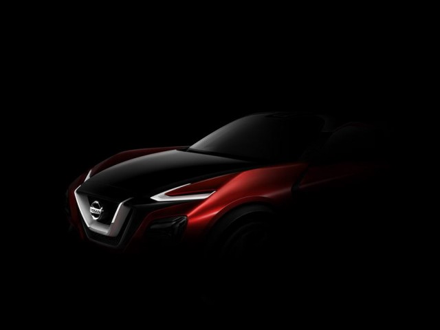 Nissan teases a sporty crossover. Image by Nissan.