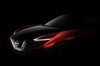 Nissan teases a sporty crossover. Image by Nissan.