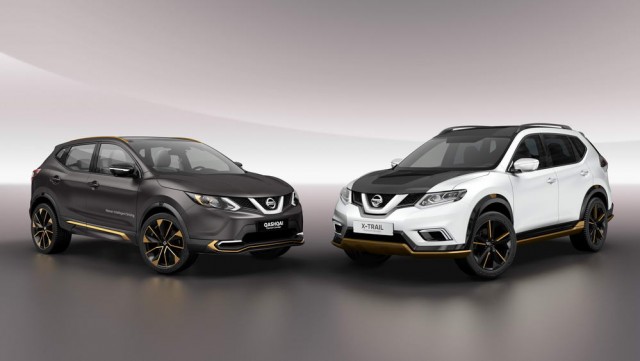 Nissan crossover models get premium makeover. Image by Nissan.
