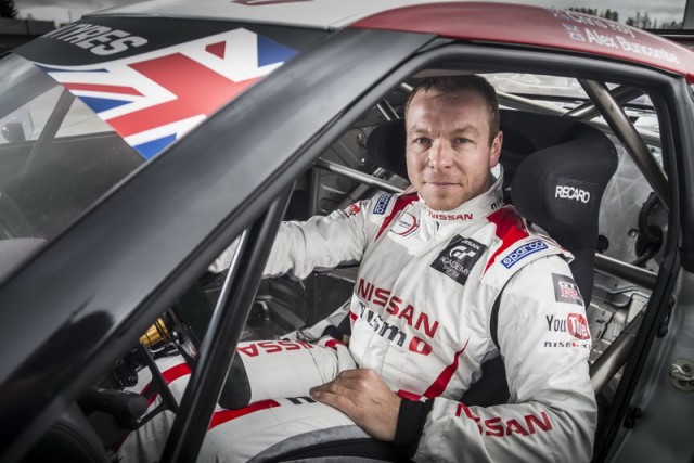 Chris Hoy to race at Le Mans. Image by Nissan.