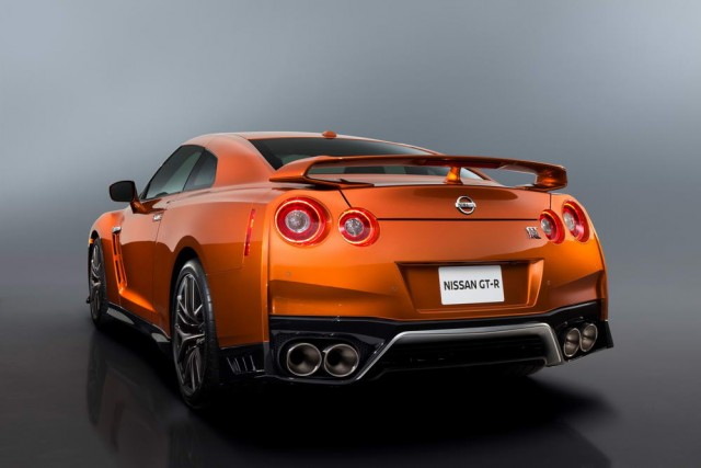 Nissan updates R35 GT-R for 2017MY. Image by Nissan.