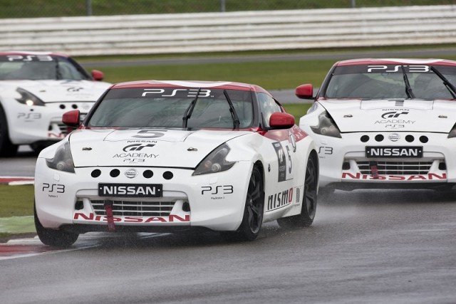 GT Academy on telly. Image by Nissan.