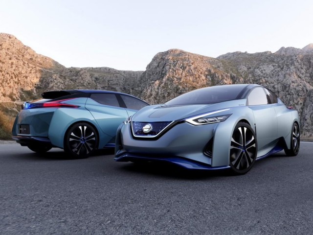 Nissan IDS Concept possesses artificial intelligence. Image by Nissan.
