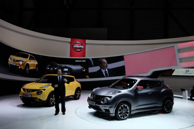 Nissan Juke revised. Image by Newspress.