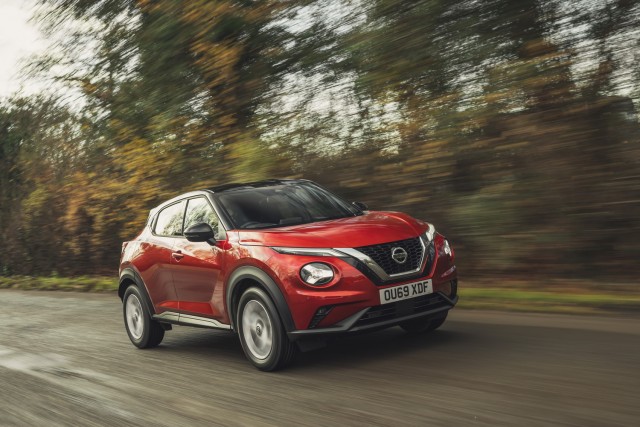 Driven: Nissan Juke 1.0 DIG-T Tekna+. Image by Nissan UK.