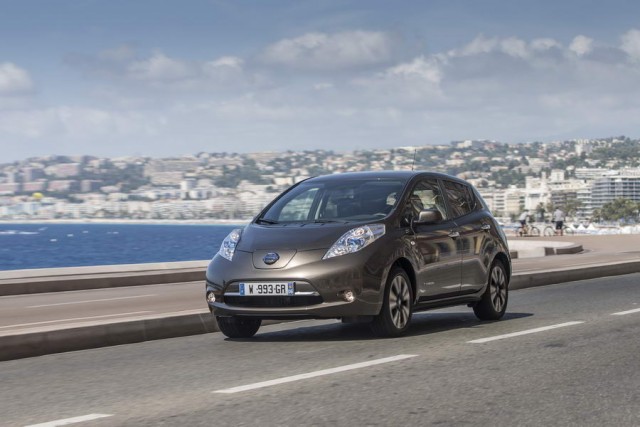 Nissan makes its Leaf go further in 2016. Image by Nissan.