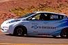 2011 Nissan LEAF at Pikes Peak. Image by Nissan.