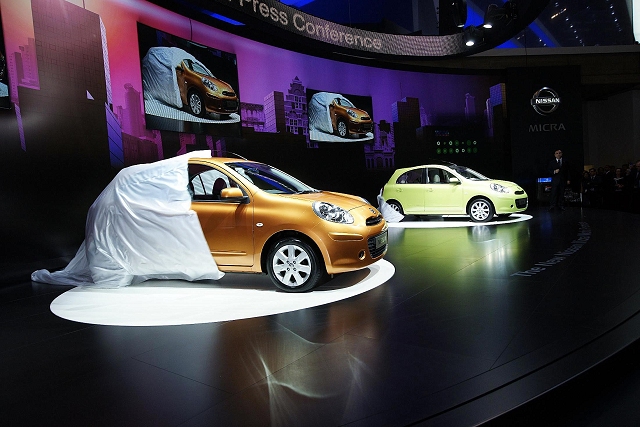 Geneva: All-new Nissan Micra. Image by Newspress.
