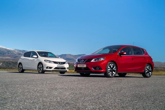 Nissan Pulsar boosted by DIG-T engine. Image by Nissan.