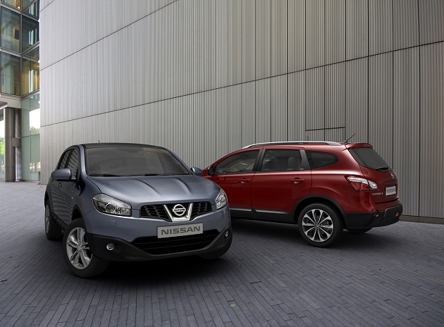 Nissan facelifts the Qashqai. Image by Nissan.