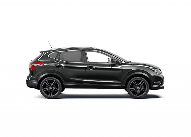 Nissan Qashqai Black Edition. Image by Nissan.