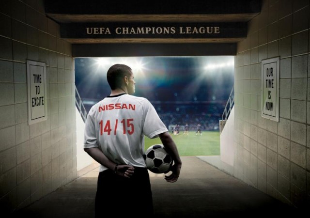 Nissan to sponsor UEFA Champions League. Image by Nissan.