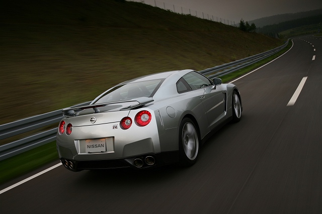 Nissan GT-R at last! Image by Nissan.