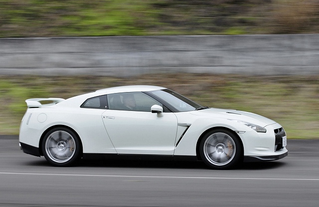Nissan GT-R in action. Image by Nissan.