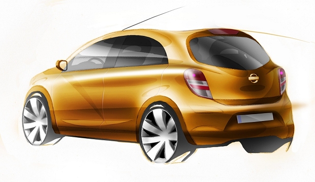 Nissan reveals more Micra details. Image by Nissan.